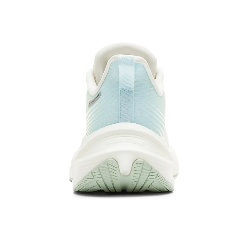 PEAK Low Top Running Shoes Women's White Green Blue-4