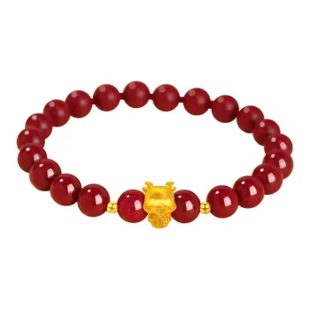 Danfu Gold Bracelet Unisex