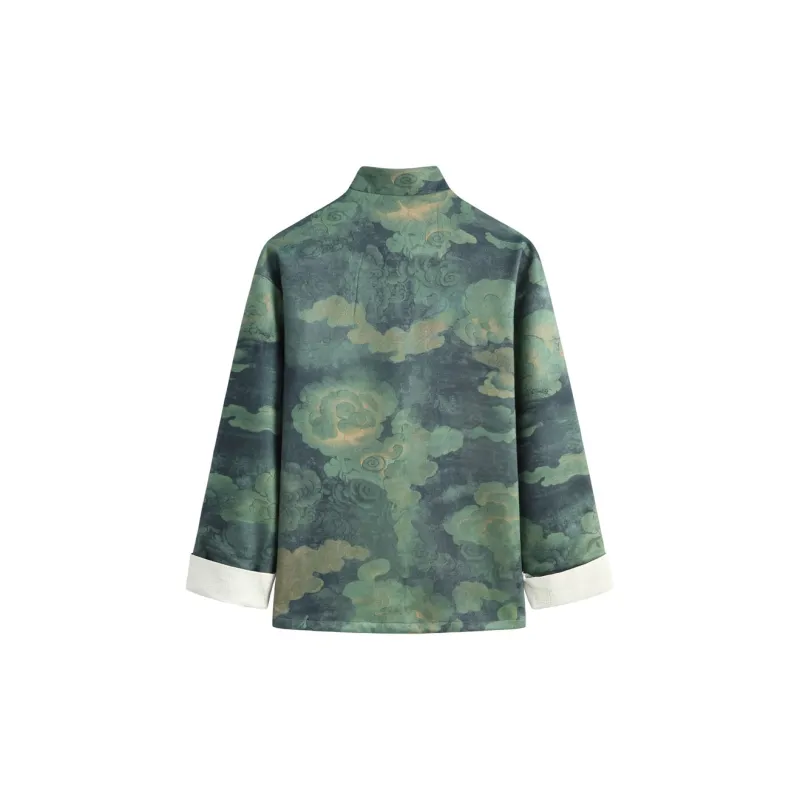 XUANSHENG Jackets Coats Men's Auspicious Clouds-4