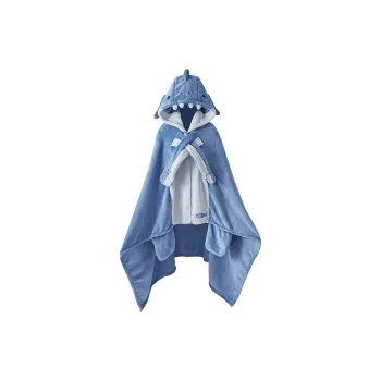XIUDAI Pajama Robe Women's Blue White