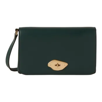 Mulberry Highlighter Leather One Shoulder Wallet Women's Green
