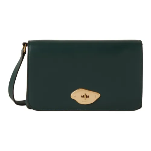 Mulberry Highlighter Leather One Shoulder Wallet Women's Green