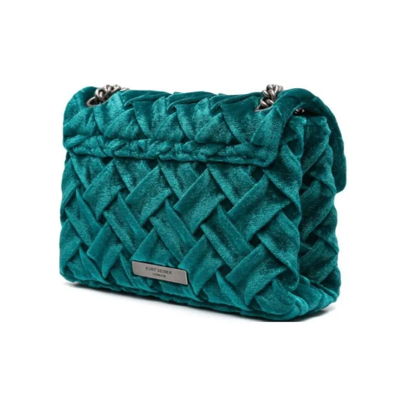 Kurt Geiger London Polyester Shoulder Bag Crossbody Bag Mini Women's Turquoise-1