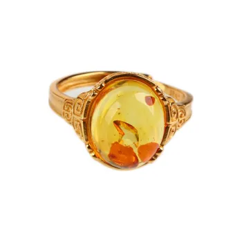 Ou Said Jewelry Amber Rings Unisex