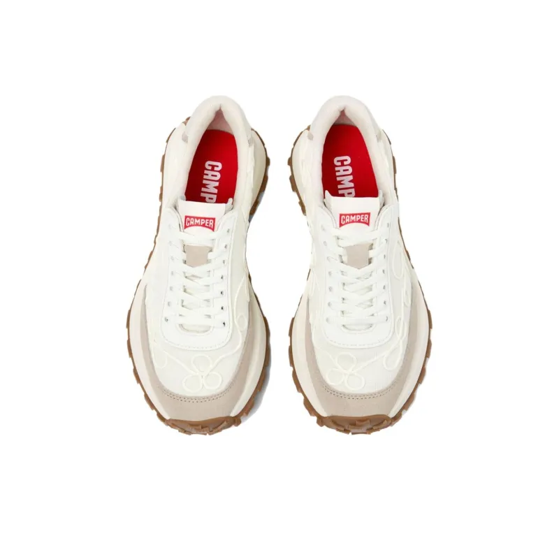 CAMPER Drift Trail Anti Slip Wear Resistant Low Top Casual Shoes Women's Beige-3
