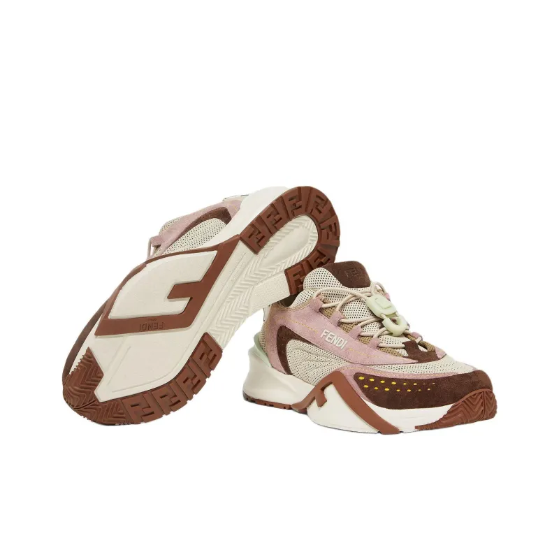 FENDI Flow Lace Up Sneakers Women's-5