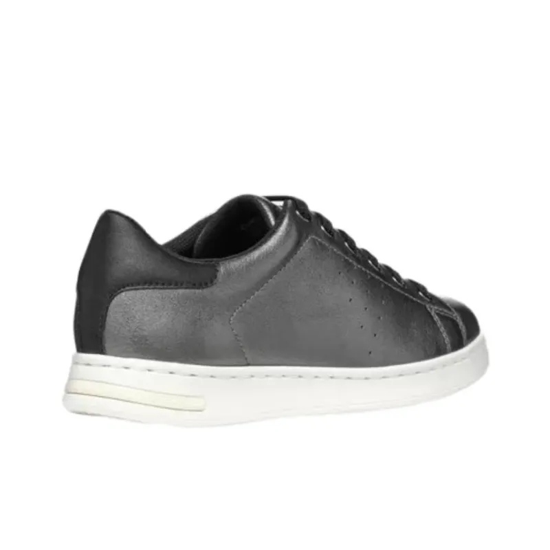 GEOX Jaysen Low-Top Skateboard Shoes Women's Silver Gray-2