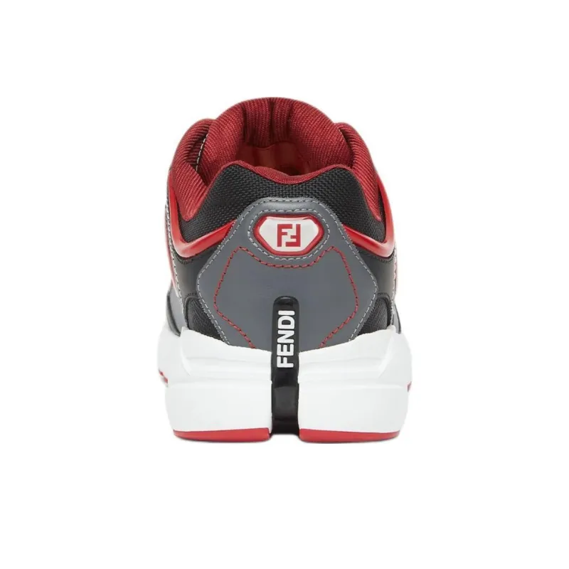 FENDI Forward Lace Up Sneakers-4