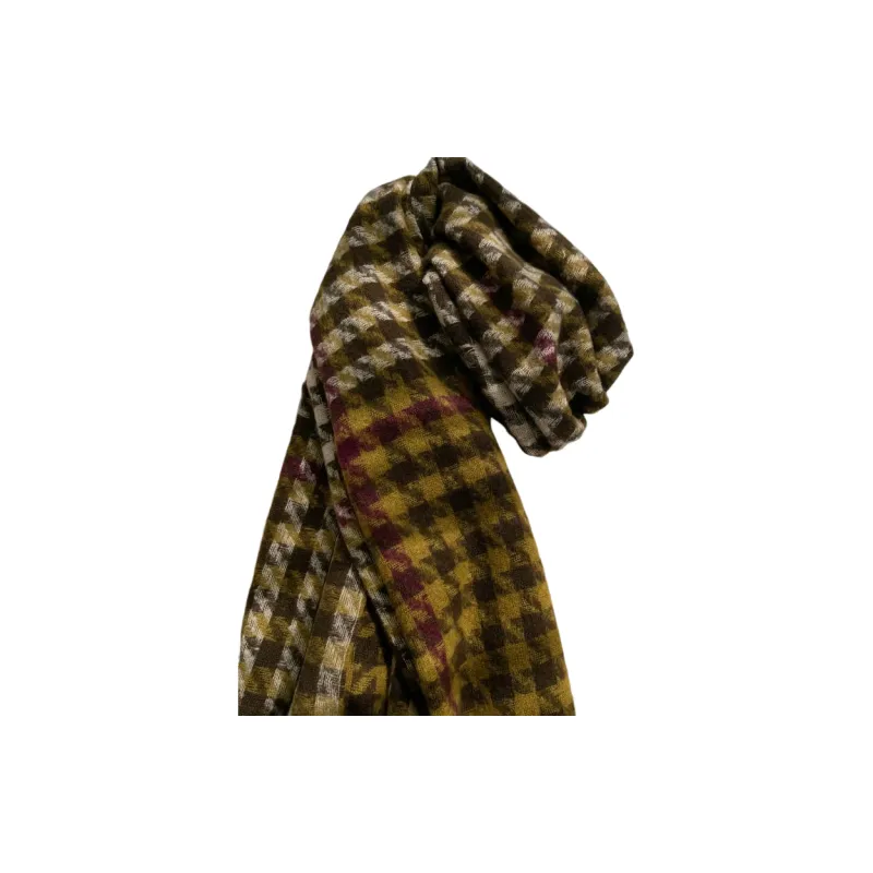 EEEENO Polyester Knit Scarves Unisex-6