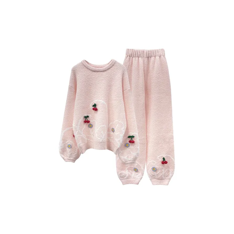 WANANNI Pajama Set Women's Shopping Bag Pink-0