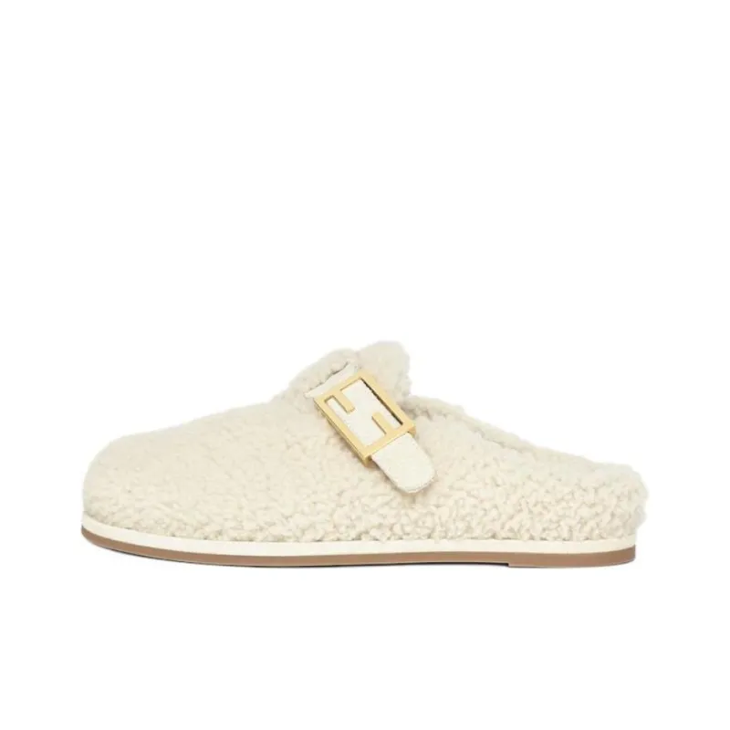 FENDI Feel Logo Plaque Mules Women's-0