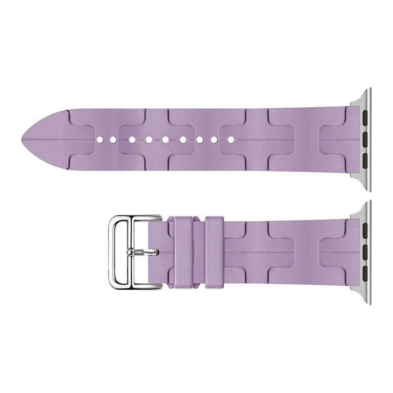 ZHENGGUANG Watch Band Apple Compatibility 38/40/41mm Silicone Material-1