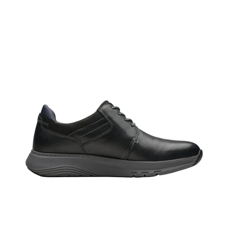 Clarks Motion Trek PT Slip Resistant Low Top Casual Shoes Men's Black-1