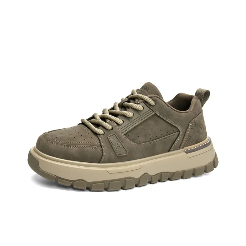 AOKANG Dunk Series Height Increasing Wear-Resistant Slip-Resistant Low-Top Skateboard Shoes Men's Exclusive Box-7