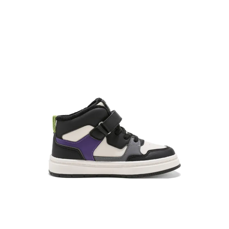 BIG WASP Durable Lightweight Cushioning High Top Kids' Skateboarding Shoes Kids'-7
