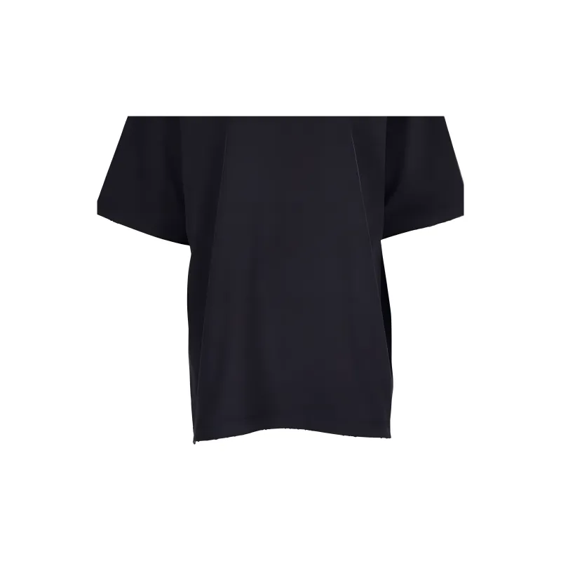 Balenciaga Distressed T Shirt 'Faded Black/White'-5