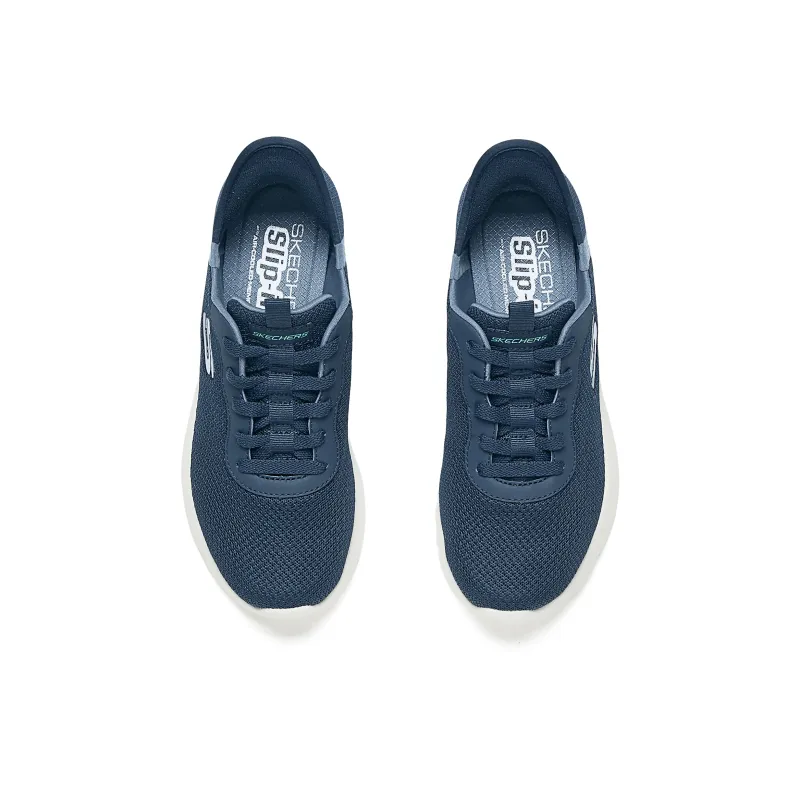 Skechers Anti-Slip Wear-Resistant Low-Top Casual Running Shoes Women's Marine Blue-2