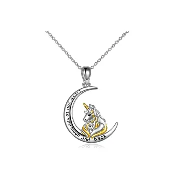 DFALLA S928 Silver/Zircon Necklaces Women's