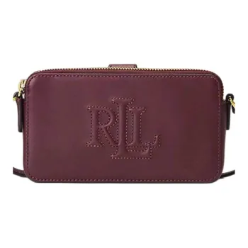 Ralph Lauren Polyurethane Shoulder Bag, Crossbody Bag Women's Burgundy