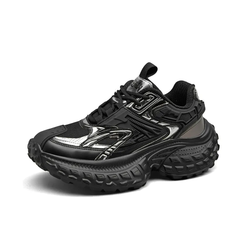 BLVCK PARIS Dark Night Series Low Top Chunky Sneakers Unisex-2