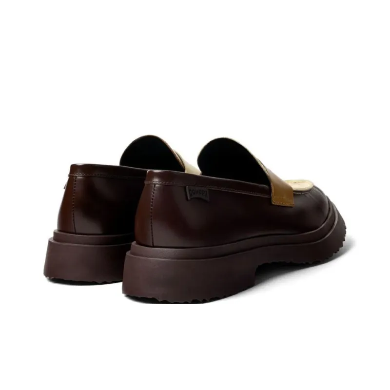 CAMPER Walden Loafers Men's Beige Red-2