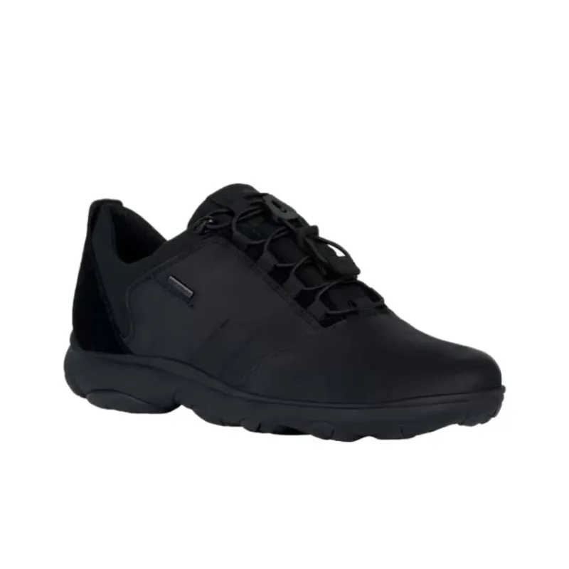 GEOX Nebula 4×4 ABX Anti-Slip Wear-Resistant Low-Top Casual Shoes Men's Black-1