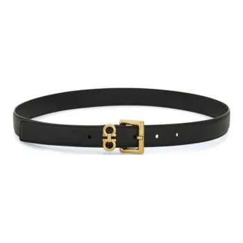 Ferragamo Gancini plaque Belt