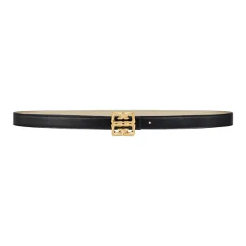Givenchy 4G Liquid Logo Plaque Reversible Belt