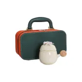Beige Yellow-Small Leather Case