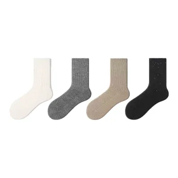Primeet Mid Calf Socks Women's 4 Pack
