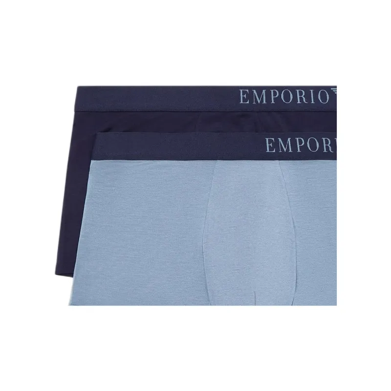 EMPORIO ARMANI Two pack Of Asv Soft touch Eco Viscose Boxer Briefs-4