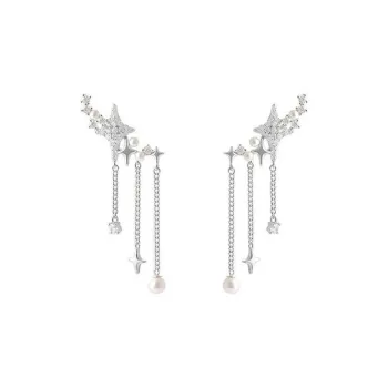 CARAT'S DIARY Faux Pearl Earrings Women's