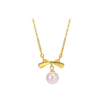 DFALLA S925 Silver/pearl Oyster Beads Necklaces Women's