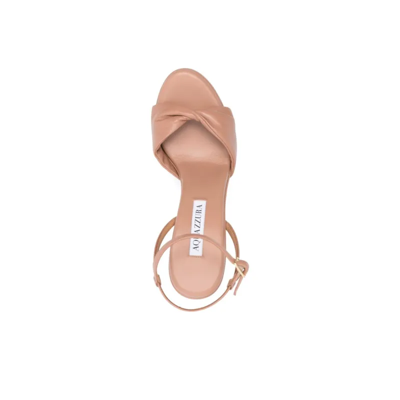 AQUAZZURA Twisted-strap 140mm Platform Sandals-4
