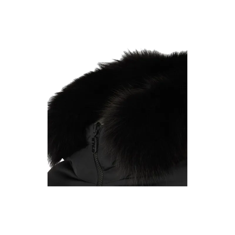 FENDI Puffer Jacket Women's Black-3
