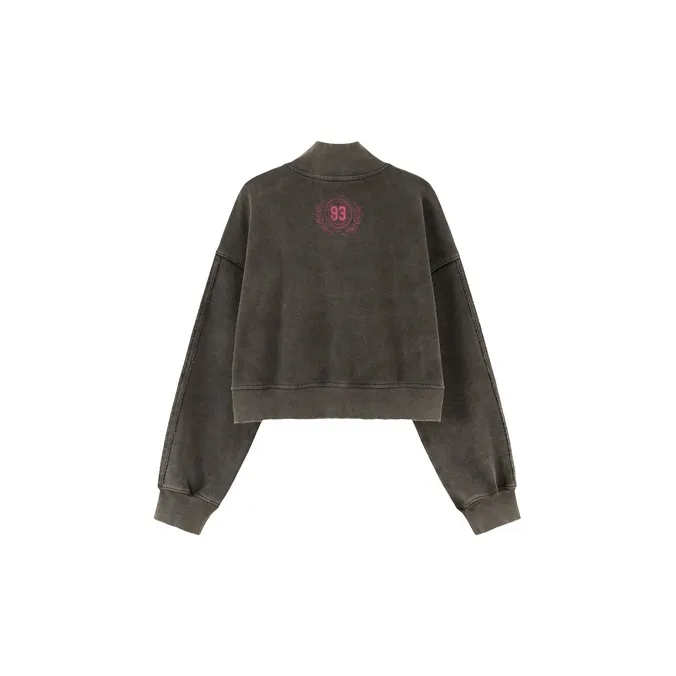 CHUU Cropped Coats Women's Carbon Gray-1