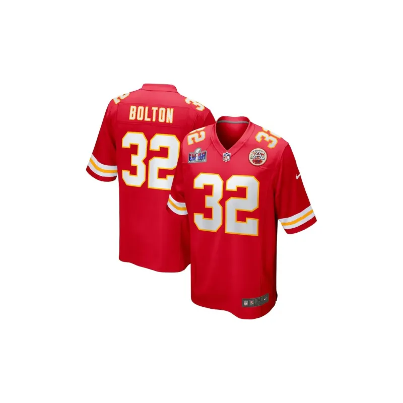 Nike NFL Game Jersey Soccer Jerseys Nick Bolton Kansas City Chiefs Men's Red-2