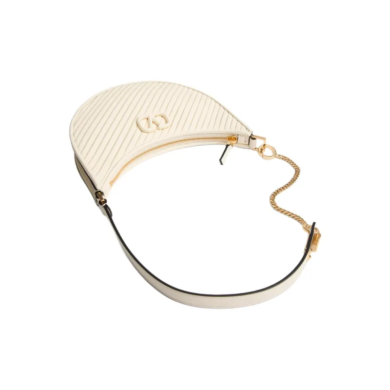 Valentino VLogo Signature Zip Up Shoulder Bag-4
