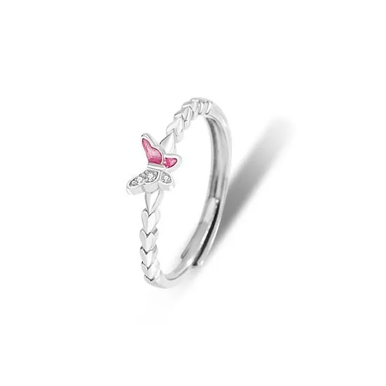 CARAT'S DIARY S925 Silver Glue Drip Rings Unisex-7