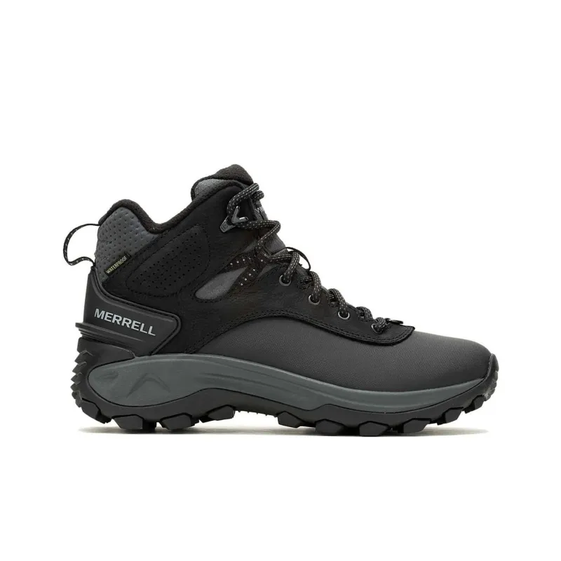 MERRELL Waterproof And Wear resistant Short Outdoor Boots Women's Black-1