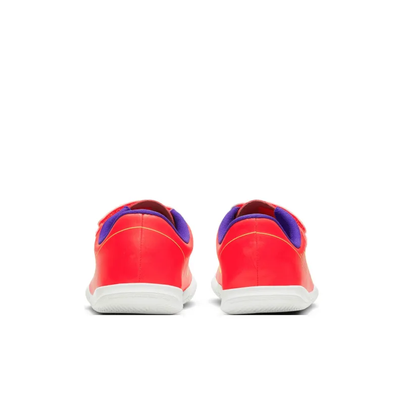 Nike Mercurial Vapor 14 Abrasion Resistant Low Top Kids' Soccer Shoes Red Pink Kids'-3