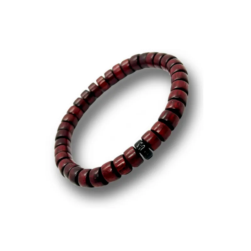 ZANJICHUANQI Sandalwood Bracelets Unisex-0