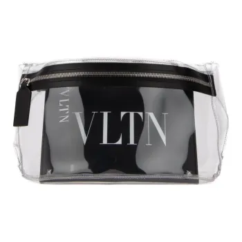 Valentino PVC Fanny Pack Men's Transparent & Black