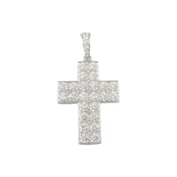 Cartier 2010 18kt White Gold Secret De Bouillard Top Diamond Pendant