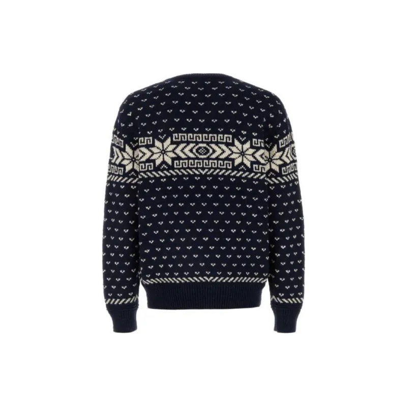 Polo Ralph Lauren Intarsia Patterned Crewneck Jumper-1