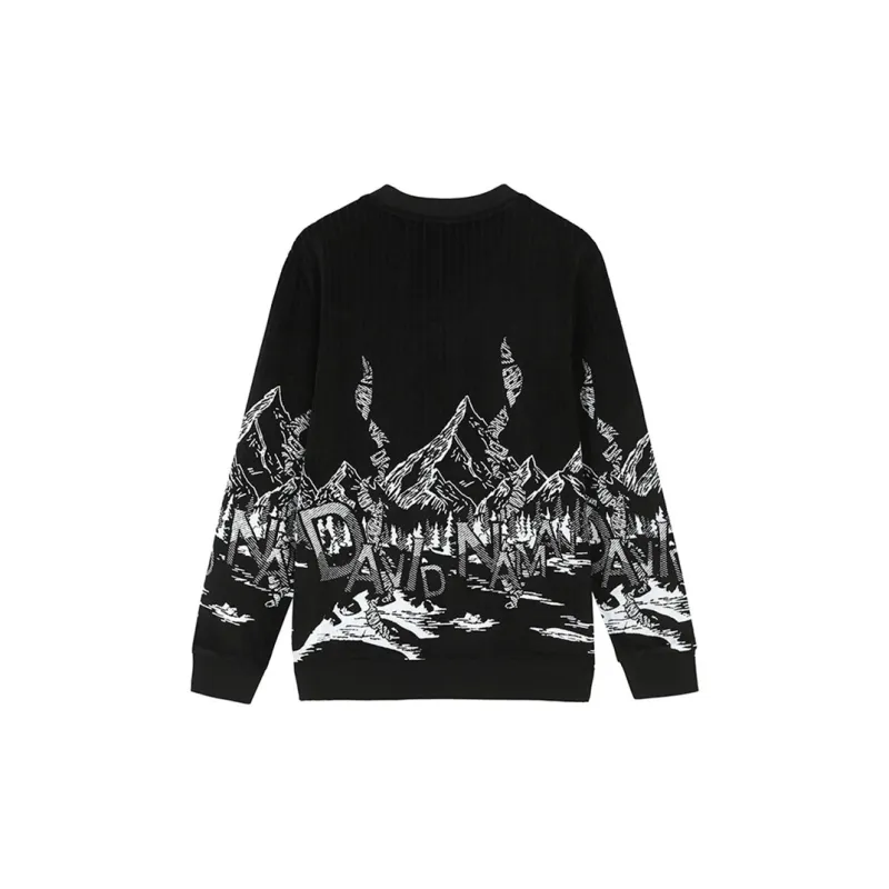 DAVID NAMAN Sweatshirt Men's Black-1