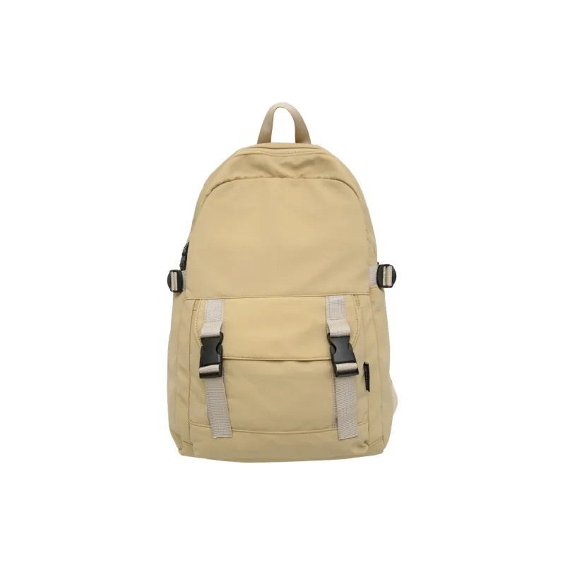 Travel Nylon Backpack Unisex Black/Gray/Khaki/Pink/Green/Purple-6