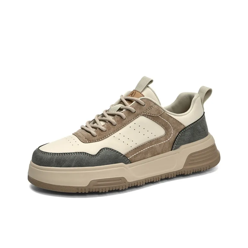 AOKANG Dunk Series Slip Resistant Lightweight Height Increasing Abrasion Resistant Low Top Casual Shoes Men's-1