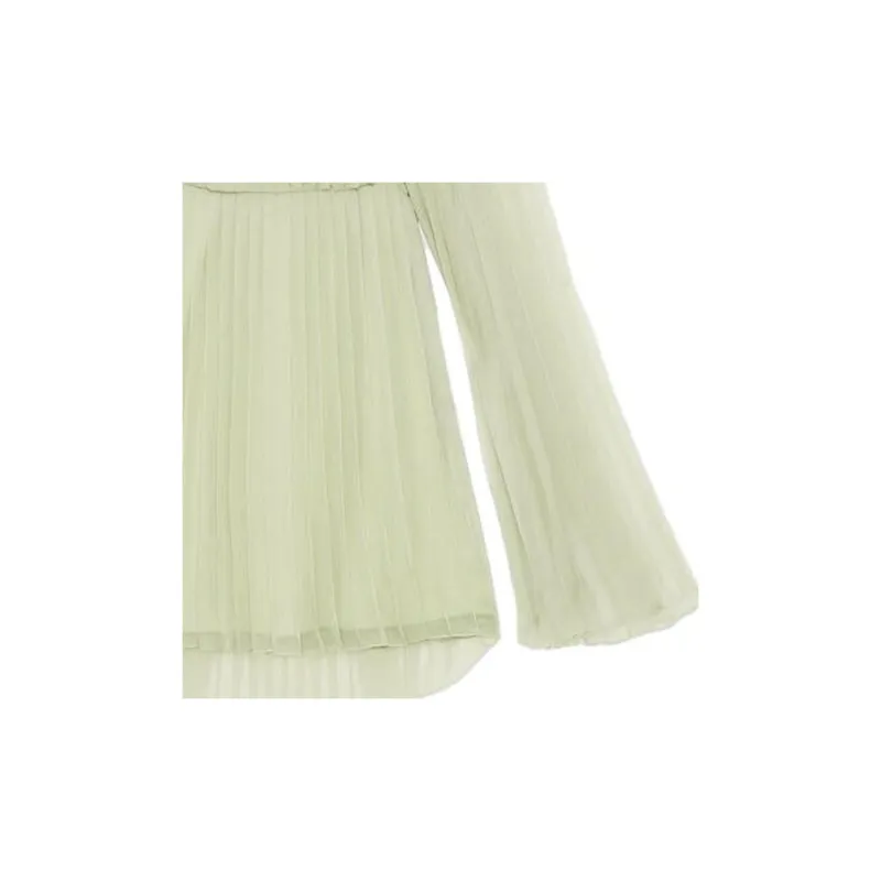 GUCCI Pleated Cape Dress-5