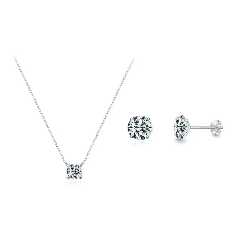 CARAT'S DIARY S925 Silver Necklaces Women's-0